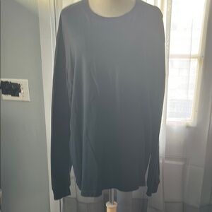 Men's Black Long Sleeve Shirt